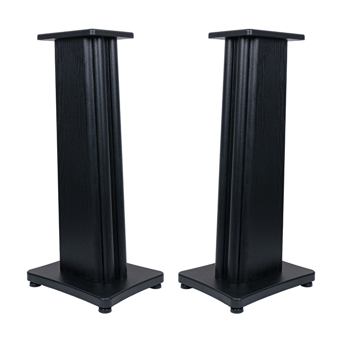 KOZMOS KS-SS418B Ahşap Hi-Fi Hoparlör Standı - Siyah